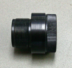 Adapter to convert Izhmash front sight to Anschutz thread pitch