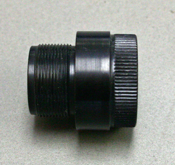 Adapter to convert Izhmash front sight to Anschutz thread pitch